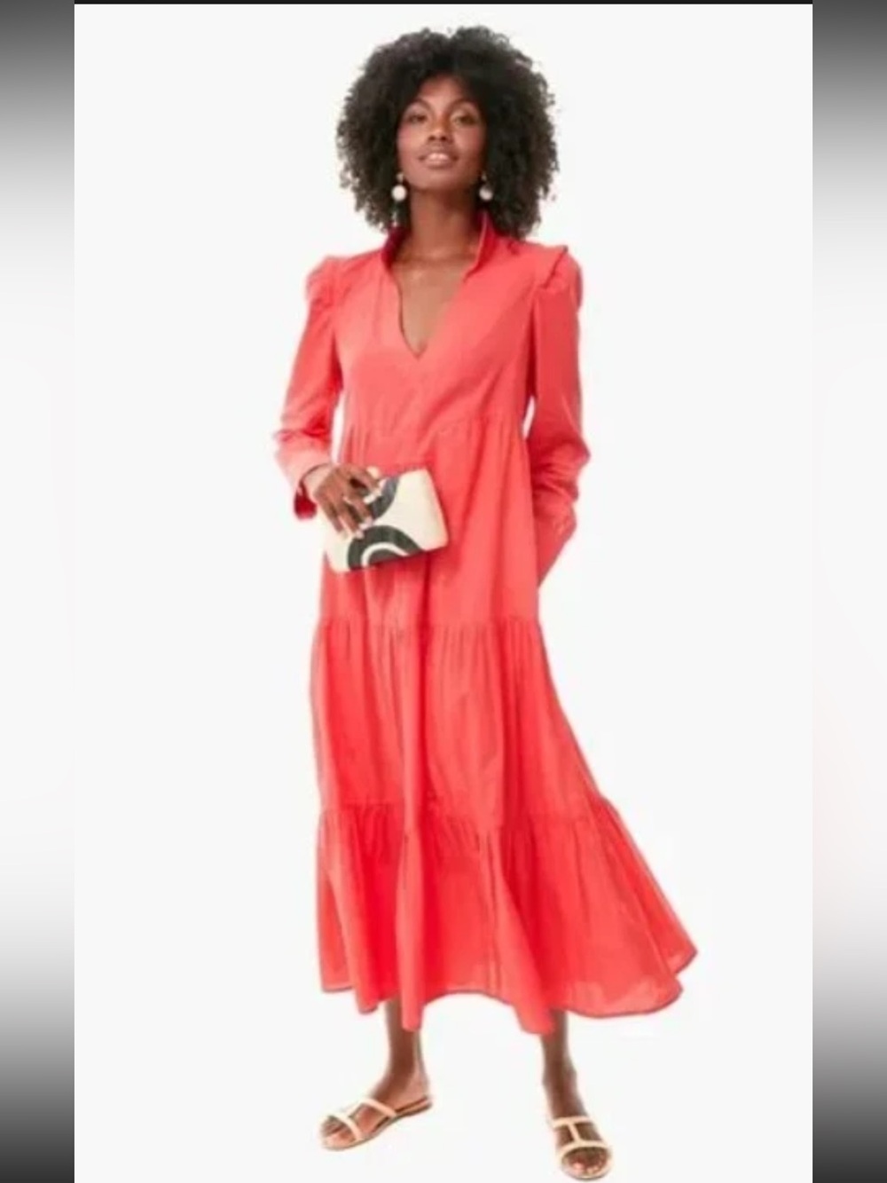 Tuckernuck Women's Poppy Pink Bristol Maxi Dress Size M